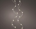 Telepítés Micro LED Stringlights, Lumineo, 495 cm, 100 LED, meleg fény