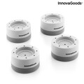 Novib InnovaGoods 4 db egymásra helyezhető rezgéscsillapító lábakból álló készlet, 6.7x3.5 cm