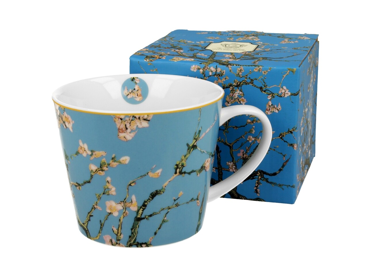 Bögre, DUO, Vincent Van Gogh - Almond Blossom, 610 ml, porcelán, színes