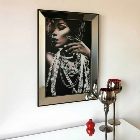 Tablou decorativ T707, Neostill, sticla temperata, 50 x 70 cm