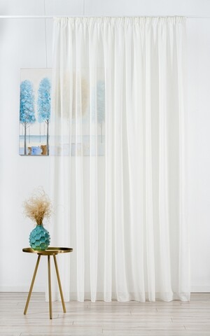 Függöny Mendola Interior, Sible, 400x245 cm, poliészter, bézs