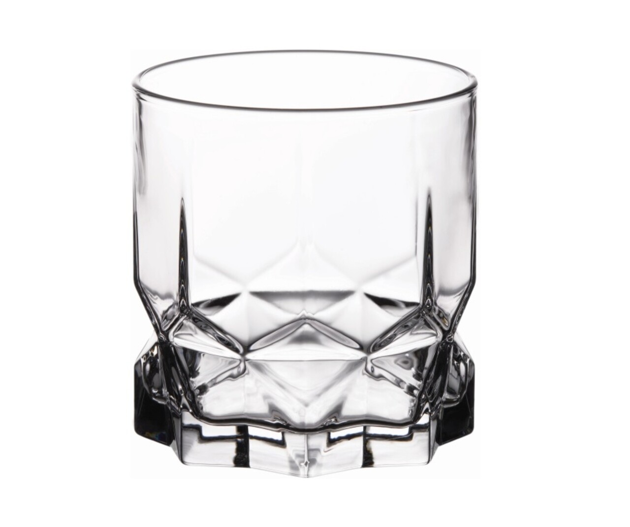Diamond 6 db Whiskey pohár, Ambition, 325 ml, üveg