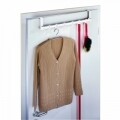 Wenko ajtóba szerelhető akasztó, 57 x 4 x 11 cm, műanyag, fehér