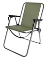 Összecsukható szék az Unica kerthez, 45x38x75 cm, fém, zöld