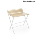 InnovaGoods Összecsukható íróasztal, 85x60x97 cm, MDF/acél