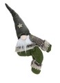 Gnome boy w jacket Dísz, 24x8x43 cm, plüss, színes
