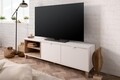 TV szekrény, Finori, Menorca 56A, 149,6 x 50 x 35 cm, PAL, fehér / barna