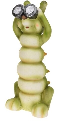 Caterpillar Kerti lámpa, 20x18x48 cm, magnézium oxid, sokszínű