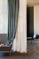Mendola Interior Függöny, Liana crush, 400x260 cm, poliészter, bézs