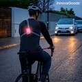 Safelt InnovaGoods Sport hám LED fényekkel , USB, szürke/fekete