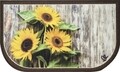 Konyhaszőnyeg, Olivo Rugs, California Mezzaluna Digital 3, Napraforgók, 44 x 75 cm, nylon, többszínű
