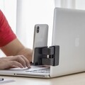 Tech Cliplink többpozíciós telefontartó, InnovaGoods, monitortartó, ABS / szilikon