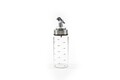 Mercury beosztású olajos flakon, 200 ml, 5,5x17,5 cm, üveg