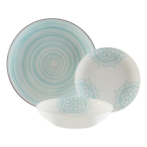New Mandala 18 darabos Étkészlet, Versa, porcelán