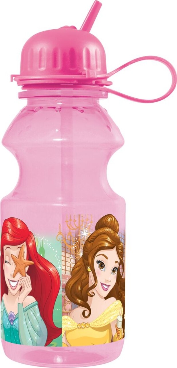 Princess Vizespalack, Disney, 400 ml, műanyag, rózsaszín