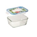Téglalap alakú rakott fedéllel, Snips, Lock, 0,8 L, üveg