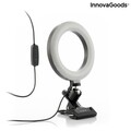 InnovaGoods Lumahoop Kör alakú LED szelfi lámpa, 26 cm, USB