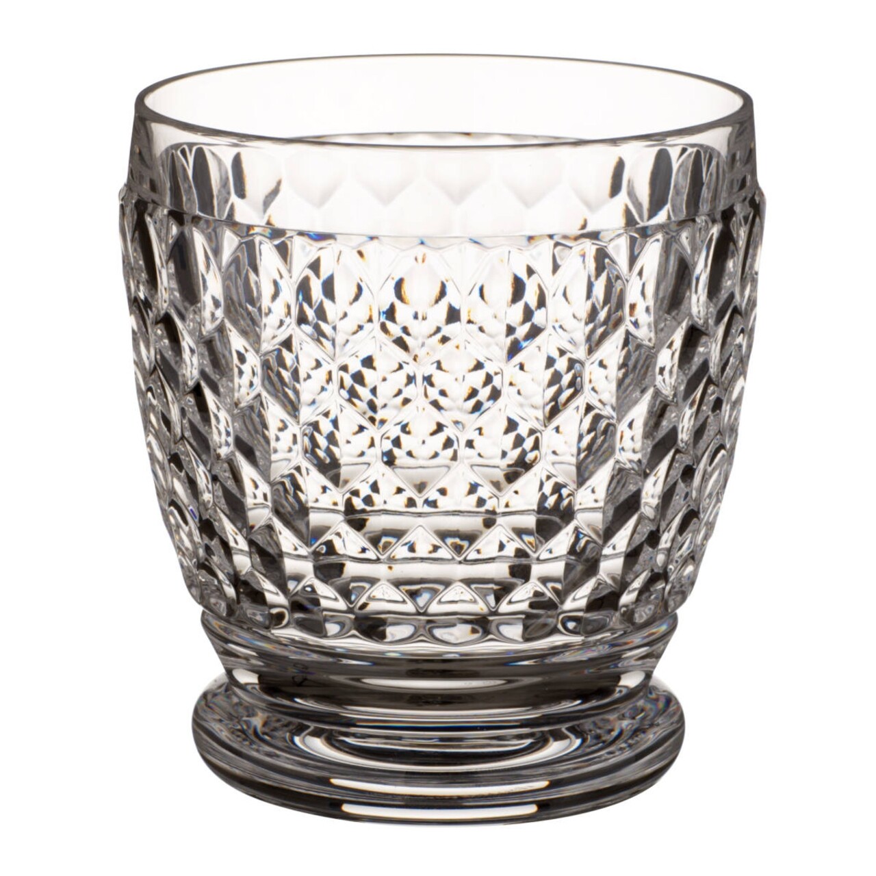 4 db Whiskey pohár, Villeroy & Boch, Boston, 330 ml, kristály üveg, áttetsző