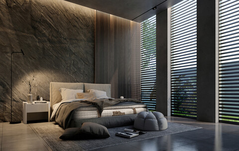 Green Future Feeling Luxury Brown Matrac, 160x200 cm