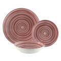 Pink Artesia 18 darabos Étkészlet, Versa, porcelán