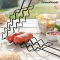Sosket InnovaGoods Grillező kolbászokhoz, 51 cm, öntöttvas, fekete/természetes