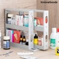 Rispick InnovaGoods Csúsztatható és forgatható fűszerrendező, 10x28x28.5-45 cm