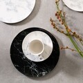 8 részes kávéskészlet, mint a Villeroy & Boch, Marmory, prémium porcelán