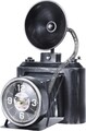 Photo camera Asztali óra, 20x19x32 cm, fém, szürke