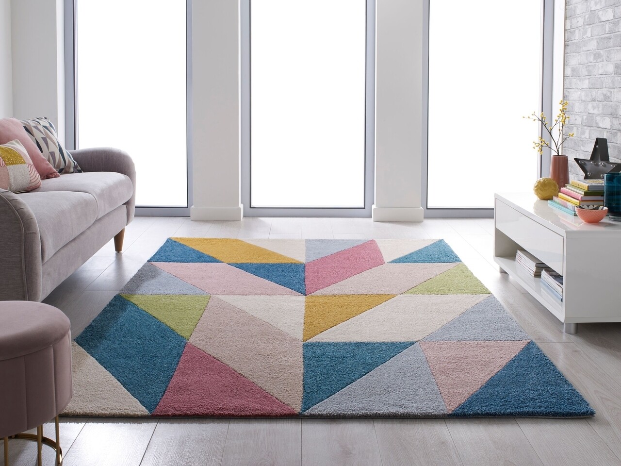 Metro multi szőnyeg, flair rugs, 120 x 170 cm, poliészter, színes