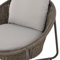 Sun Fotel, L.89 l.85 H.76 cm, alumínium, antracit/szürke