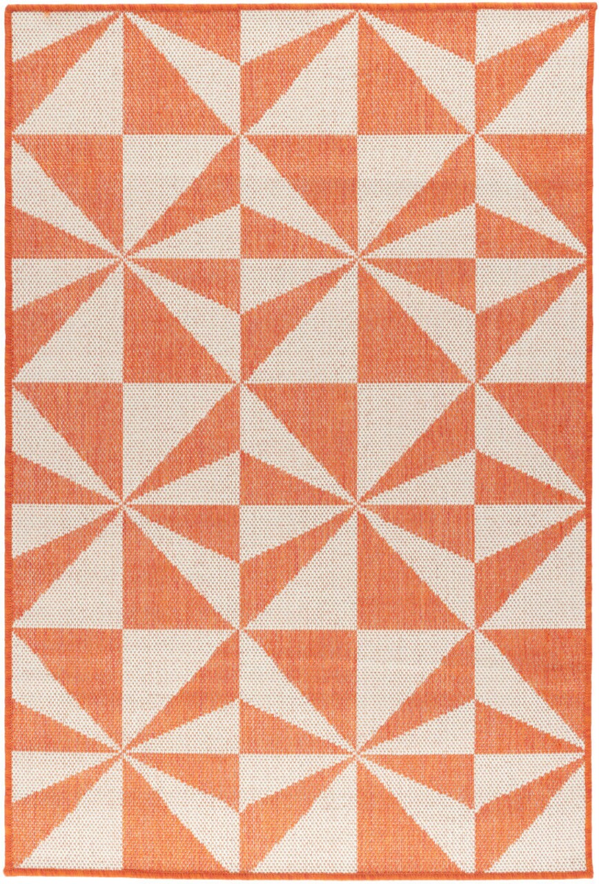 Jorvik Szőnyeg, Decorino, 100x150 cm, polipropilén, naranccsárga