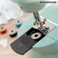 Sewny InnovaGoods mini hordozható varrógép LED-del, cérnavágóval és tartozékokkal