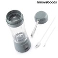 InnovaGoods hordozható és újratölthető turmixgép, 8x24 cm, 350 ml