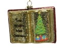 Gömb Book, Decoris, 3x9,5x7,5 cm, üveg, többszínű