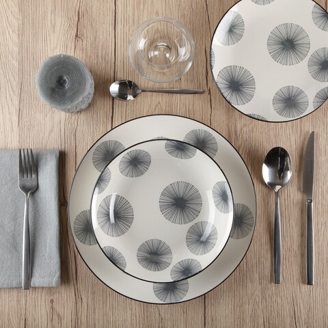 Elena 18 darabos Étkészlet, Versa, porcelán