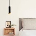 Sivani MR - 976 csillár, Opviq, 8 x 114 cm, 1 x E27, 100 W, fekete / sárga