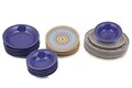 Kutahya Porselen 24 darabos Étkészlet, NCHR24Y2880194, nano porcelán, színes