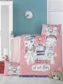 Victoria Gyerek ágynemű, Two Girls, 4 darabos, 100% ranforce pamut, színes