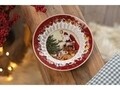 Tálalótál, Villeroy & Boch, Toy's Fantasy Santa ajándékok, 25 cm, prémium porcelán, kézzel festett