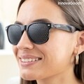 Easview InnovaGoods Retikuláris szemüveg, átlátszatlan lencsék kis lyukakkal