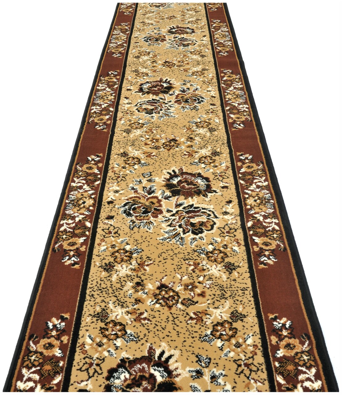 Kareli előszoba szőnyeg, Decorino, 80x200 cm, polipropilén, bézs