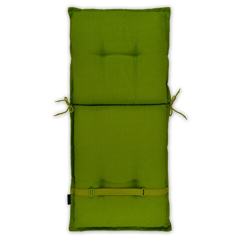 Panama Lime Székpárna háttámlával, L.105 l.50 cm, poliészter, limezöld