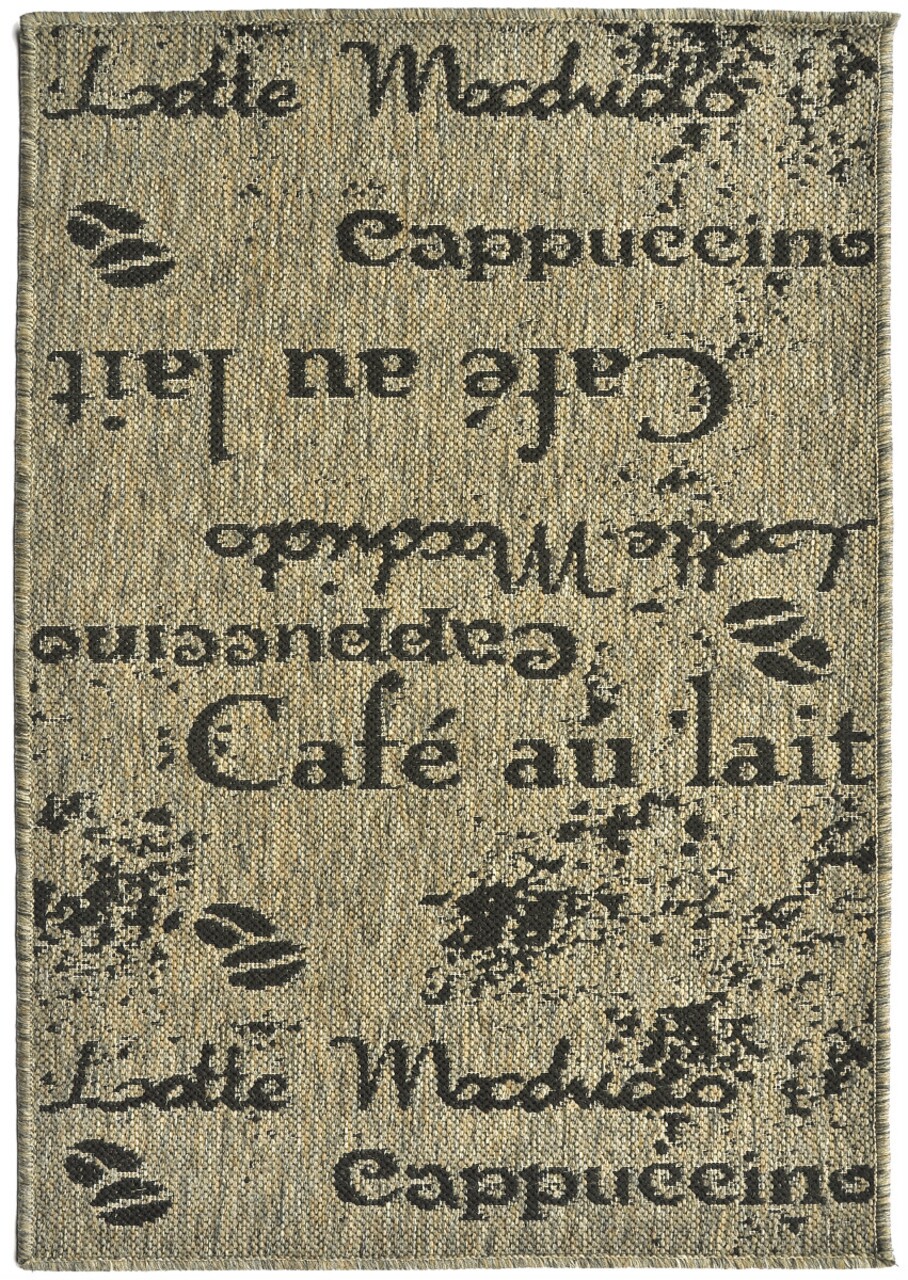 Éles konyhai szőnyeg, Decorino, 100x150 cm, polipropilén, szürke