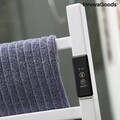 Racwel InnovaGoods Elektromos törölközőtartó fali vagy lábtörölközőkhöz, 50x80 cm, szénacél