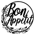 Decoratiune de perete, Bon Appetit, Tanelorn, 48x48 cm, metal