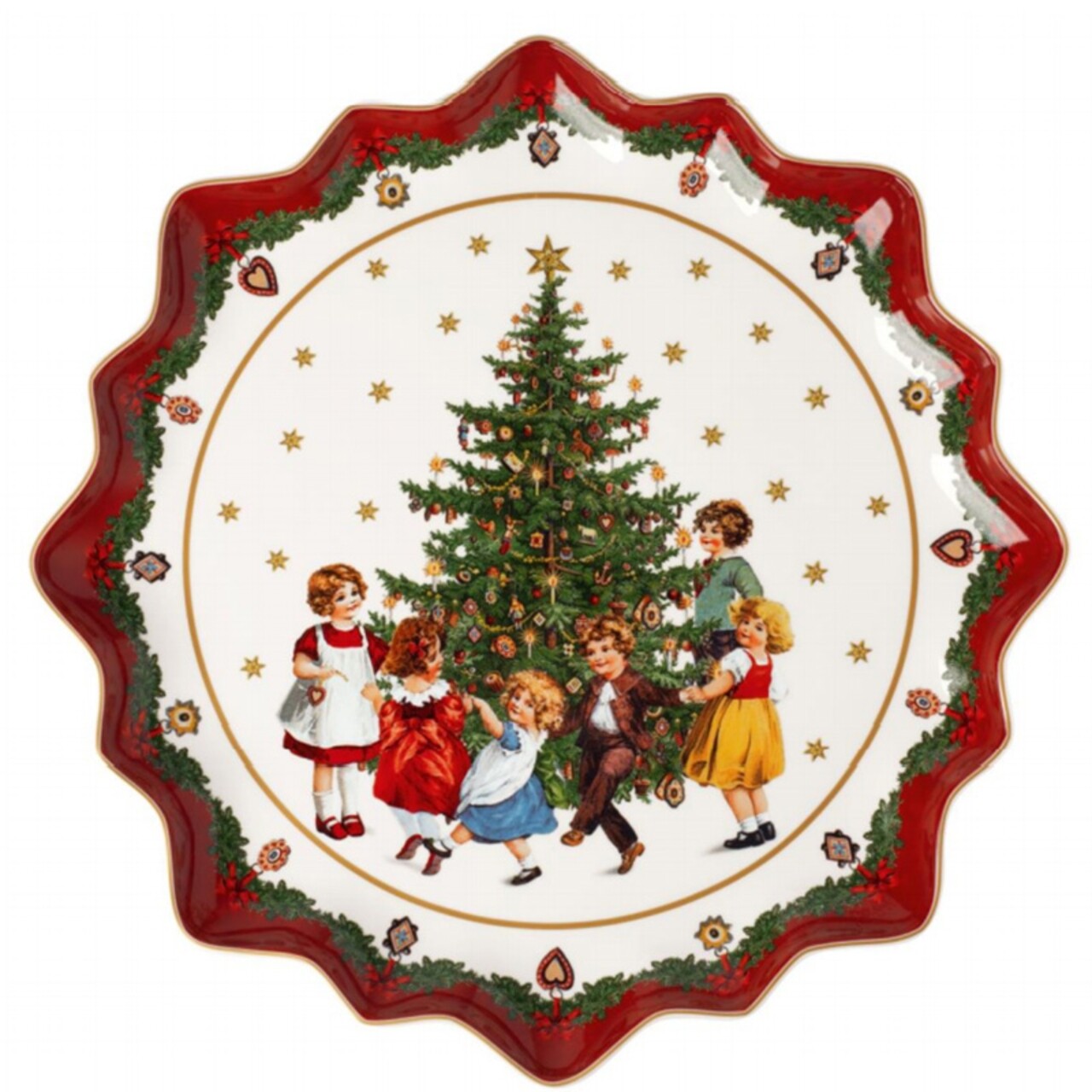 Porcelán tányér karácsonyi motívummal, ø 39 cm - Villeroy & Boch
