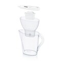 Brita szűrőpohár, Marella MAXTRA +, műanyag, 2,4 L, Starter Pack + 3 szűrő, fehér