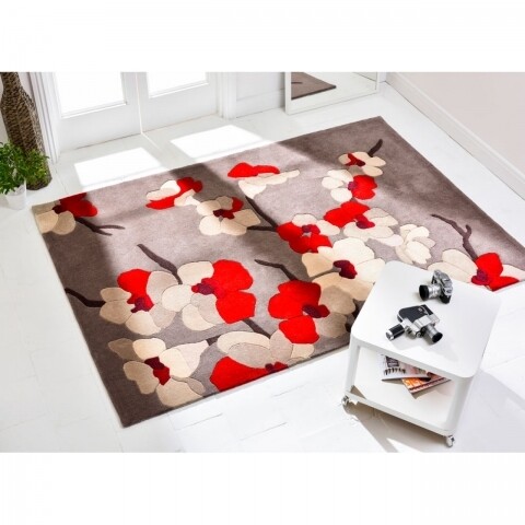 Szőnyeg Infinite Blossom Red 160X230 cm