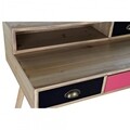 DKD Home Decor Íróasztal, 120 x 50 x 98.5 cm, mdf, színes
