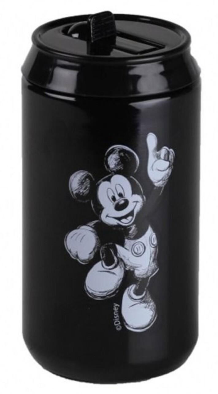 Mickey Mouse Termosz Doboz, Disney, 300 Ml, Rozsdamentes Acél, Fekete